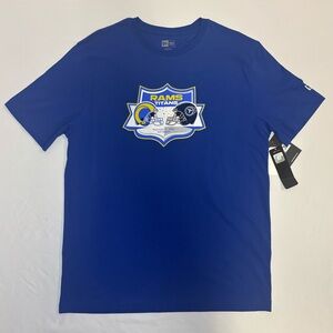 New Era NFL Rams vs Titans Game Day Tee Large NWT